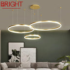 Modern Dimmable LED Pendant Chandelier