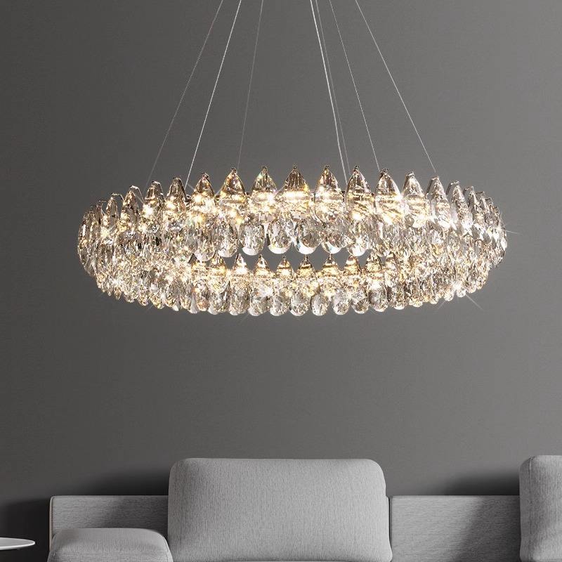 Transform Your Living Room with a Dazzling 2025 Modern Crystal Chandelier