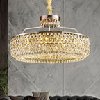 Make Every Meal a Moment — The Round Luxury Chandelier for Villa Dining Rooms