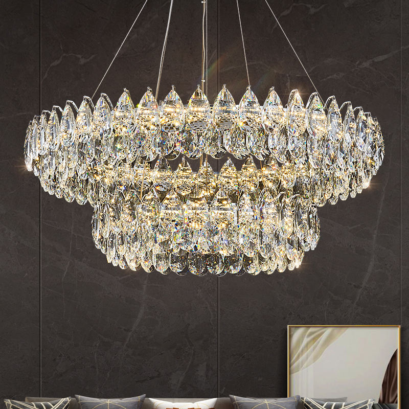 Transform Your Living Room with a Dazzling 2025 Modern Crystal Chandelier