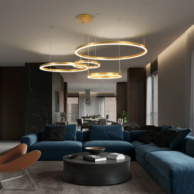 Modern Dimmable LED Pendant Chandelier