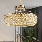 Make Every Meal a Moment — The Round Luxury Chandelier for Villa Dining Rooms