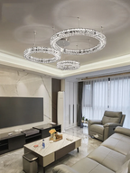 Three-Tier Modern LED Pendant Light For Living Room Luxury Decorate Hanging Lamp