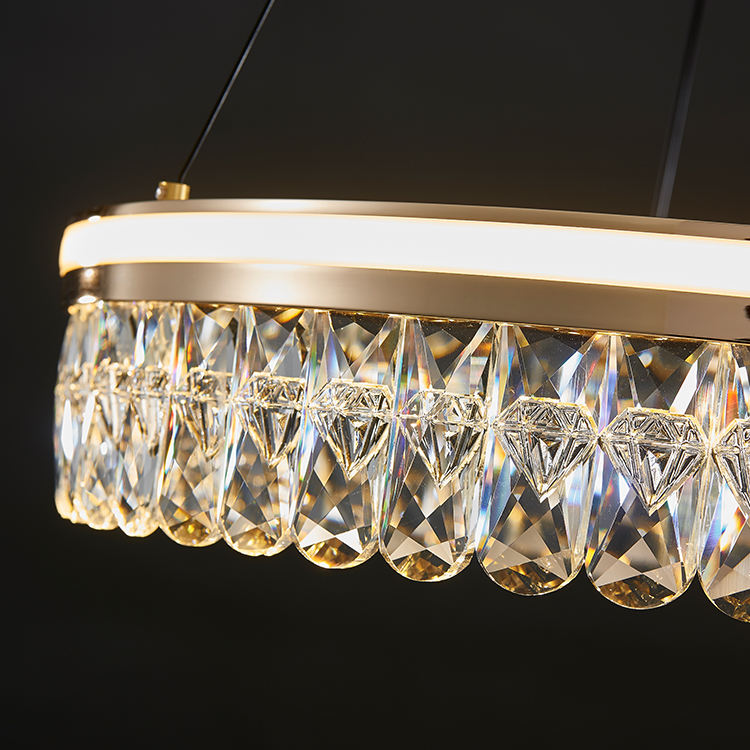 Oval Dining Chandelier New Hanging Pendant Lamp For Kitchen Island