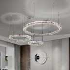Three-Tier Modern LED Pendant Light For Living Room Luxury Decorate Hanging Lamp
